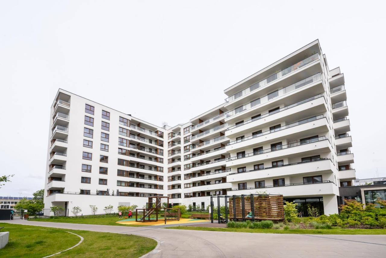 Postepu Comfort Apartment 华沙 外观 照片