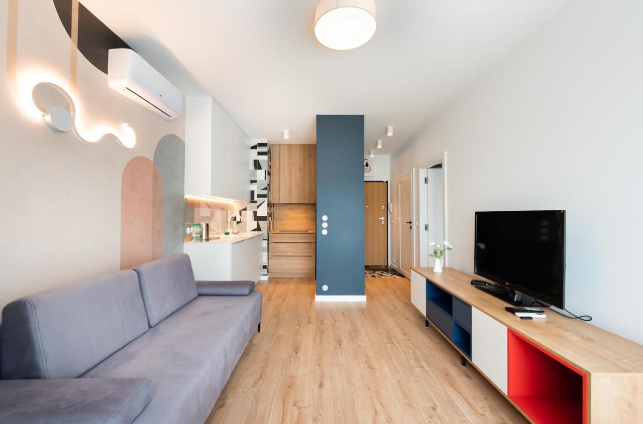 Postepu Comfort Apartment 华沙 外观 照片